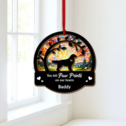 Personalized Pet Memorial Ornament - Custom Shape Hologram Ornament