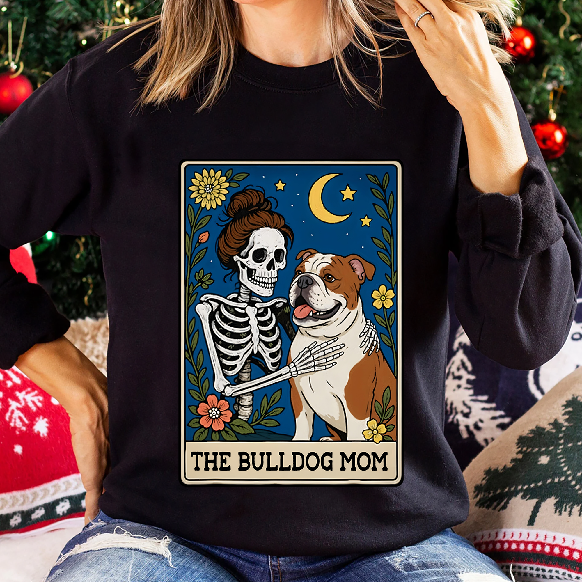 The Bulldog Mom - Halloween Shirt for Pet Lovers - Bulldog Lover Shirt