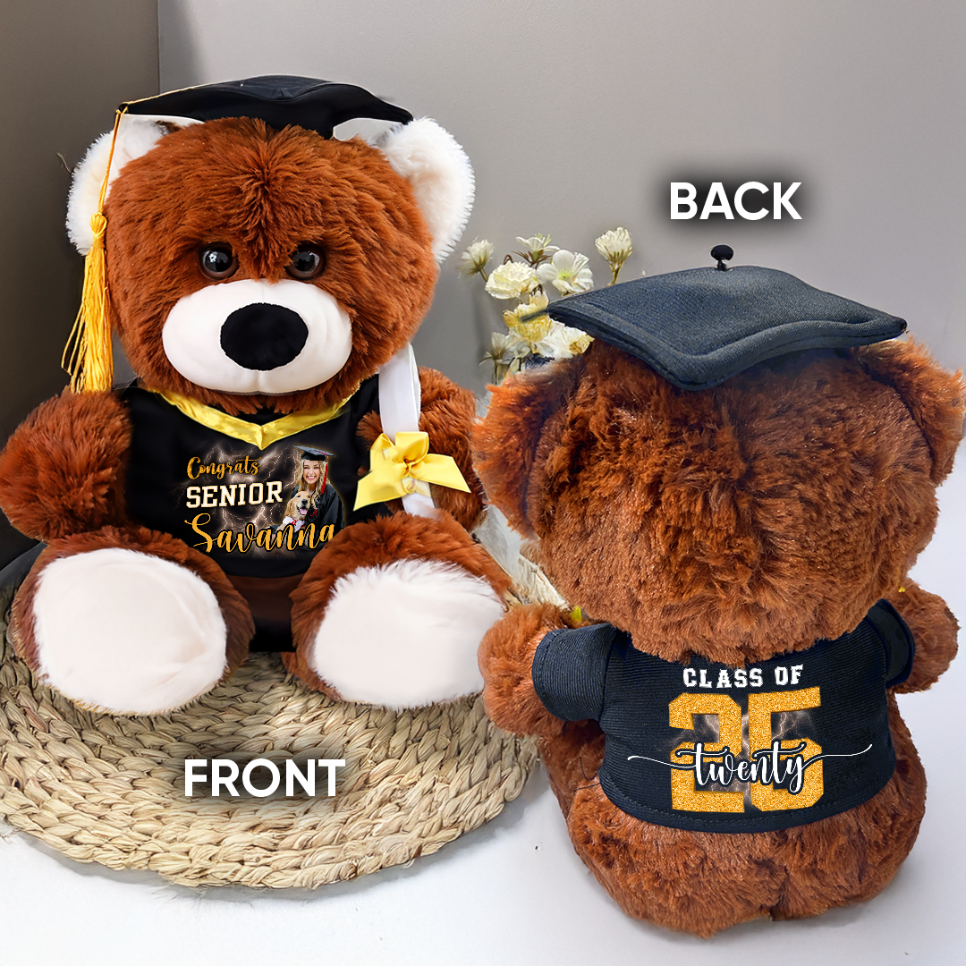 Congrats Senior Class Of 2025 Personalized Graduations Teddy Bear