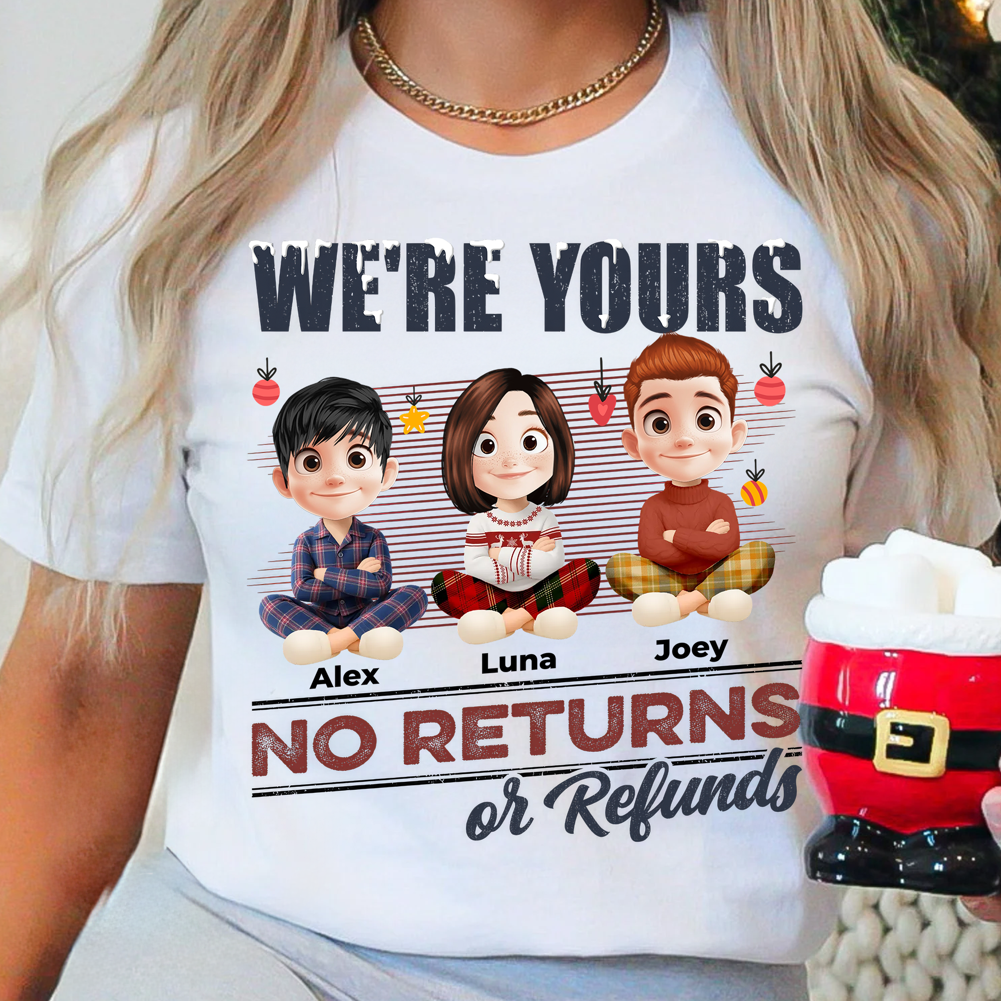 I'm Yours - Custom Name and Appearance Shirt - Personalized Custom T-shirt