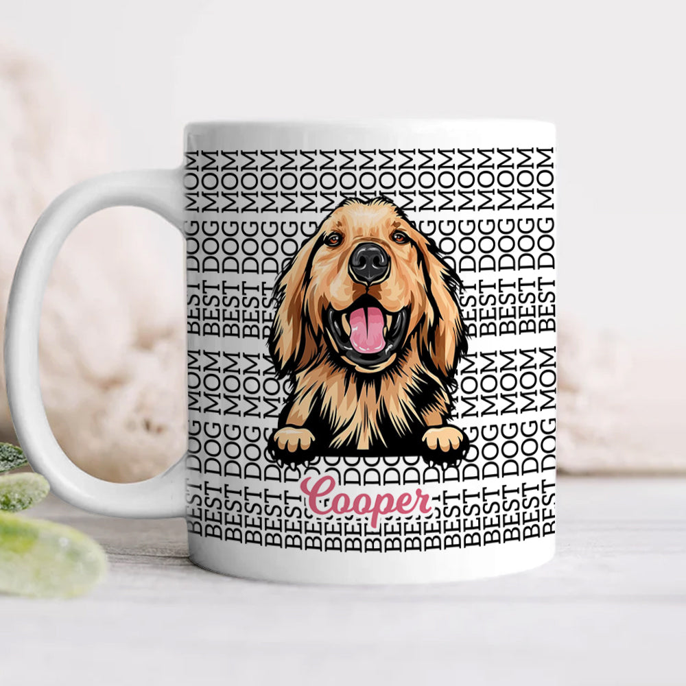 Hidden Words Dog Lover Mug - Personalized Custom Mug