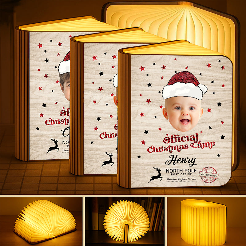 Official Lamp - Personalized Book Lamp - Christmas Gift