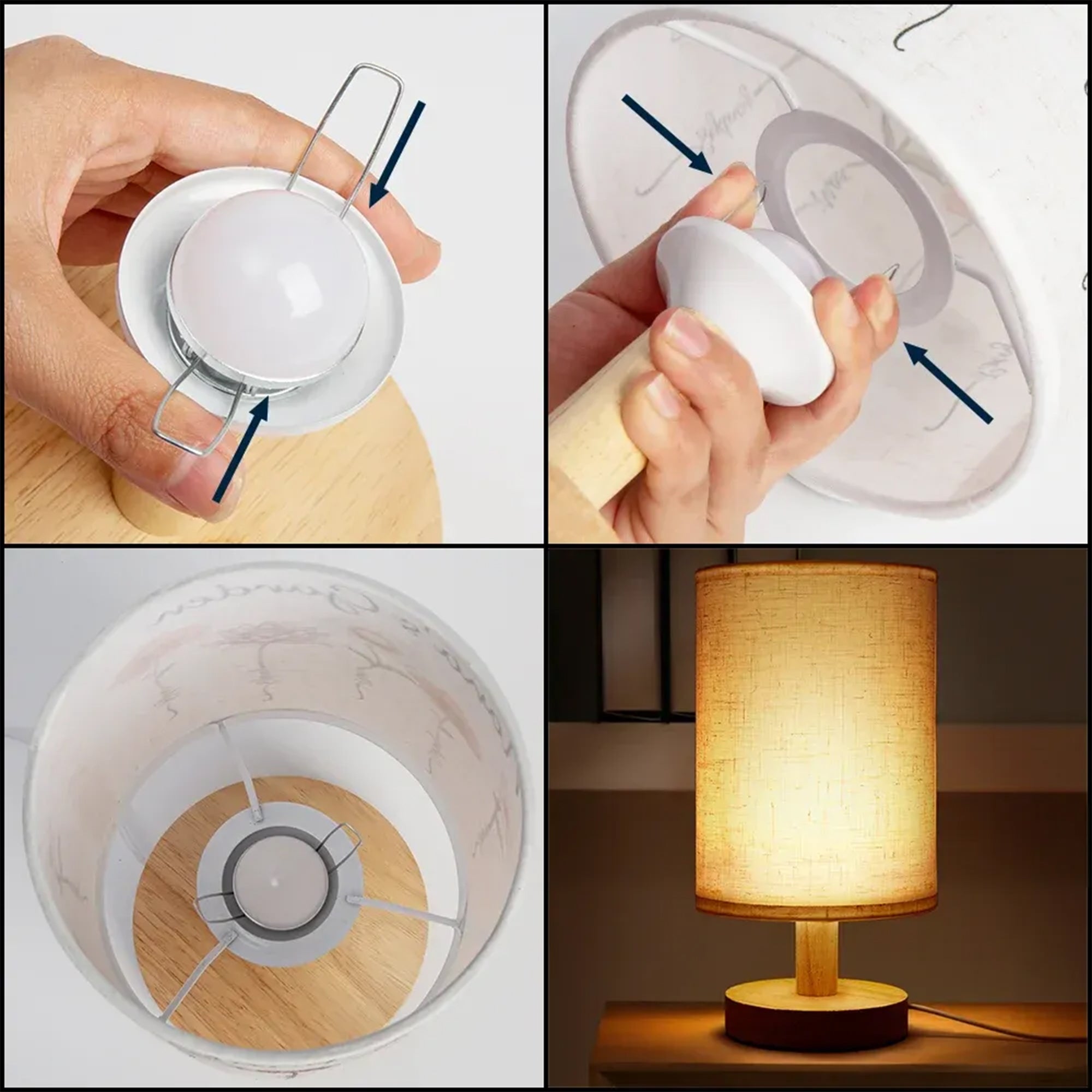 Light Up The World Memorial - Personalized Fabric Lamp