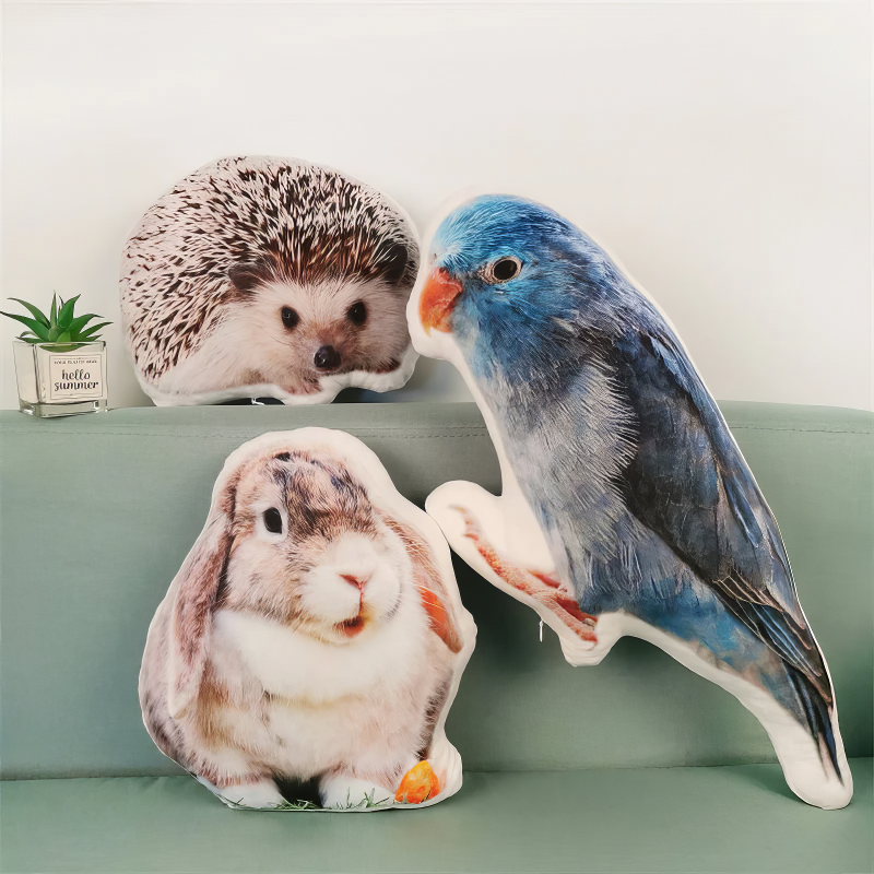 Custom Photo My Beloved Fur Baby - Dog & Cat Personalized Custom Shaped Pillow - Gift For Pet Owners, Pet Lovers