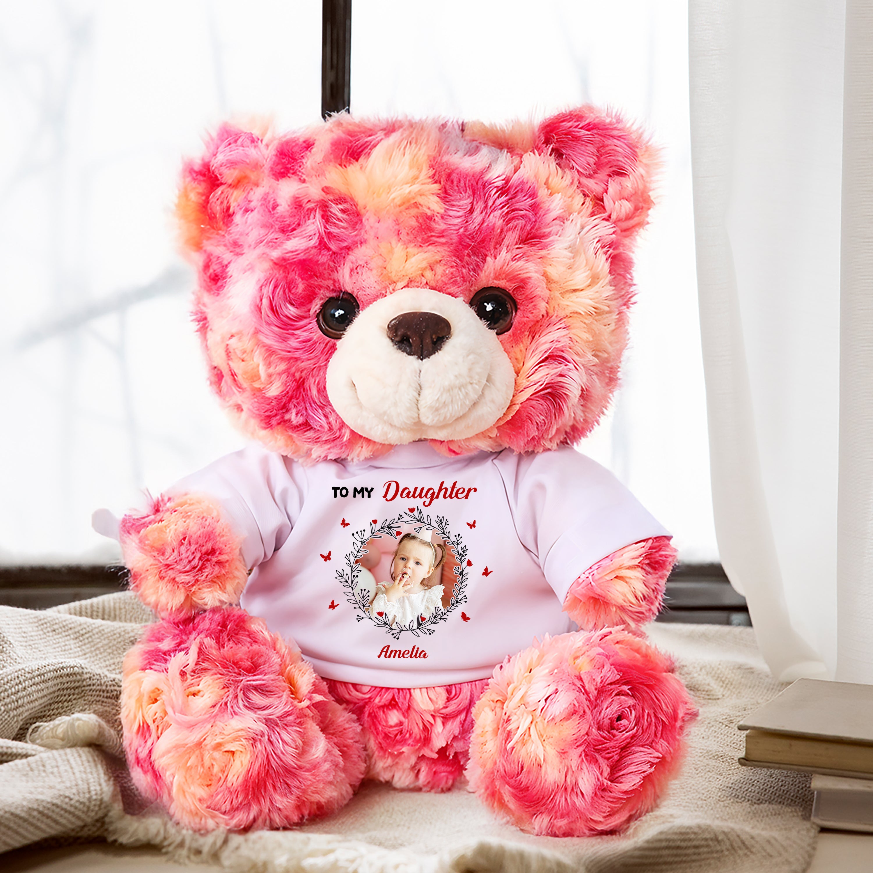 You Are Special - Personalized Bear Plush - Custom Name and Photo Teddy Bear