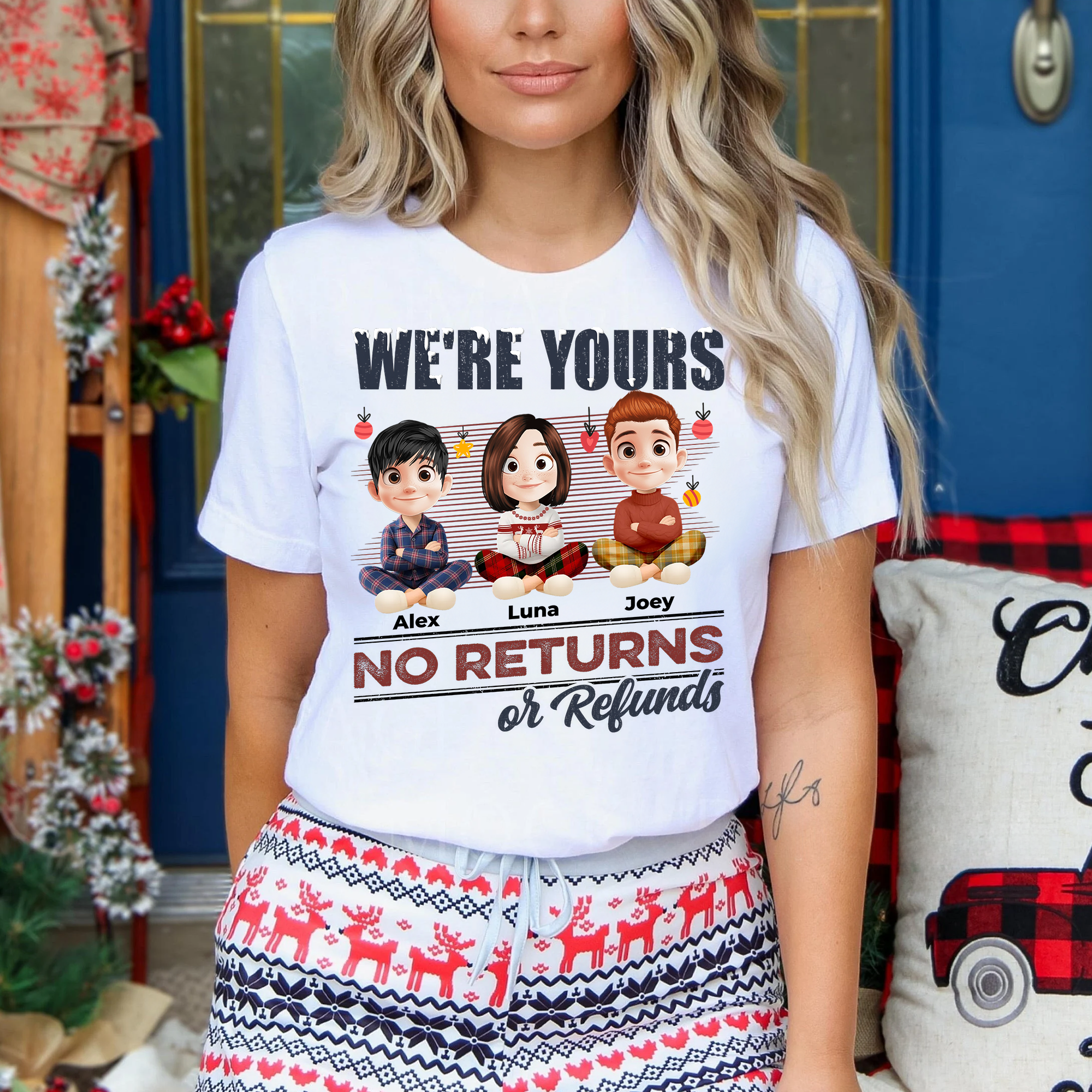 I'm Yours - Custom Name and Appearance Shirt - Personalized Custom T-shirt