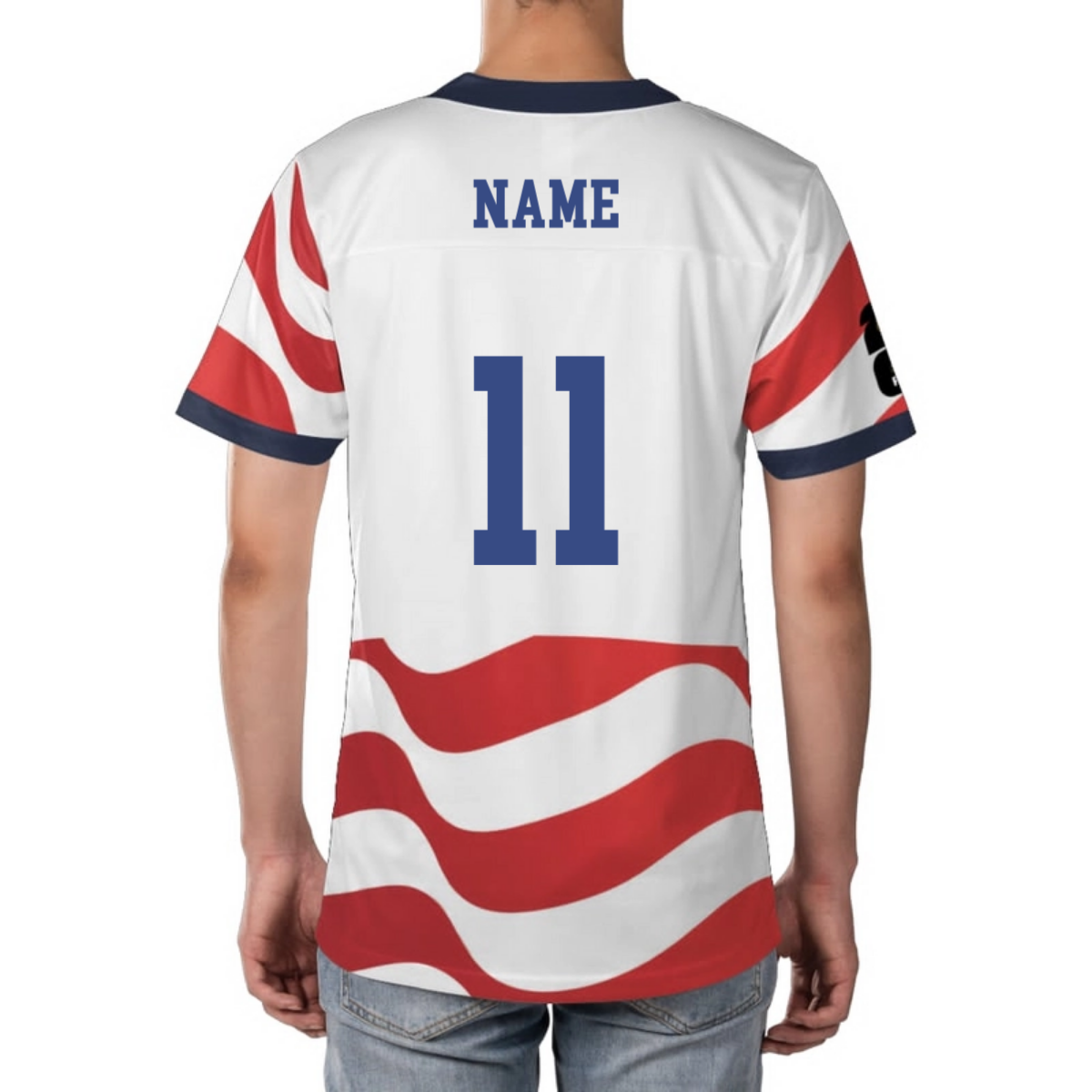 USA Home Match Jersey 2026 – Patriotic Fan Shirt, Breathable Game Day Jersey for Soccer Lovers