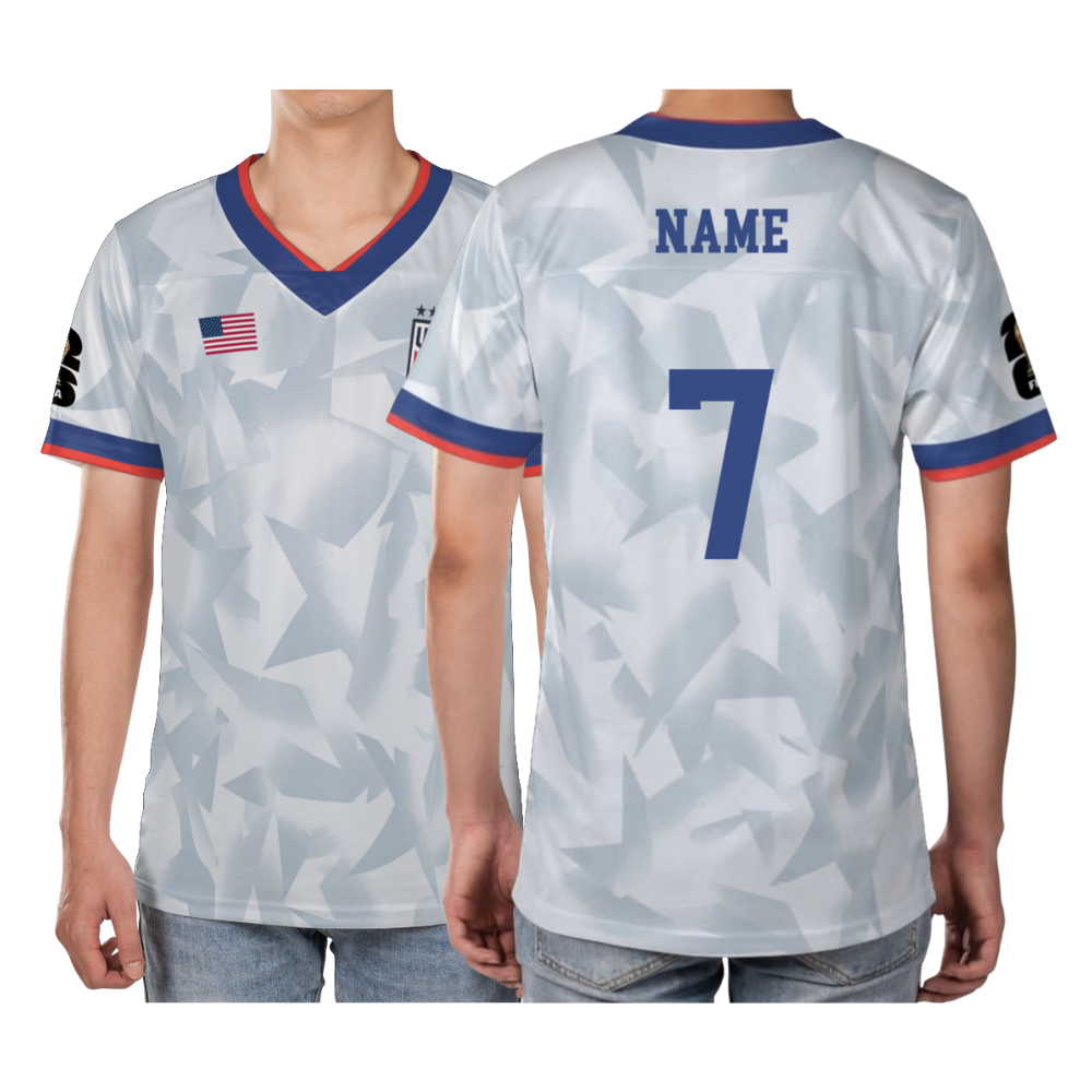 USA Home Match Jersey 2026 – Patriotic Fan Shirt, Breathable Game Day Jersey for Soccer Lovers