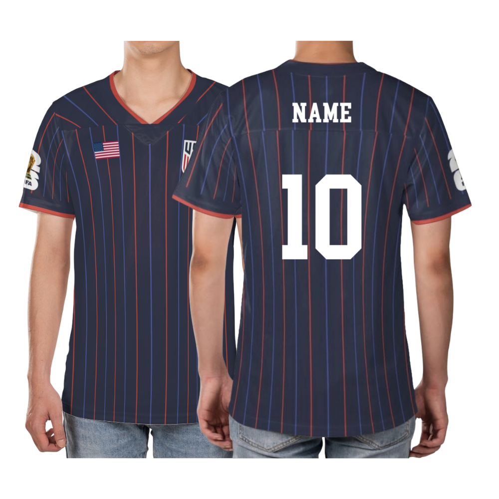 USA Home Match Jersey 2026 – Patriotic Fan Shirt, Breathable Game Day Jersey for Soccer Lovers