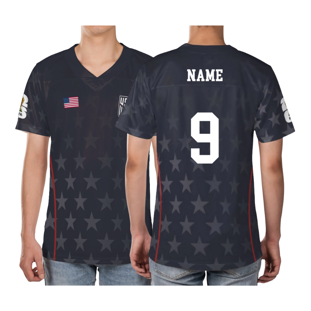 USA Home Match Jersey 2026 – Patriotic Fan Shirt, Breathable Game Day Jersey for Soccer Lovers