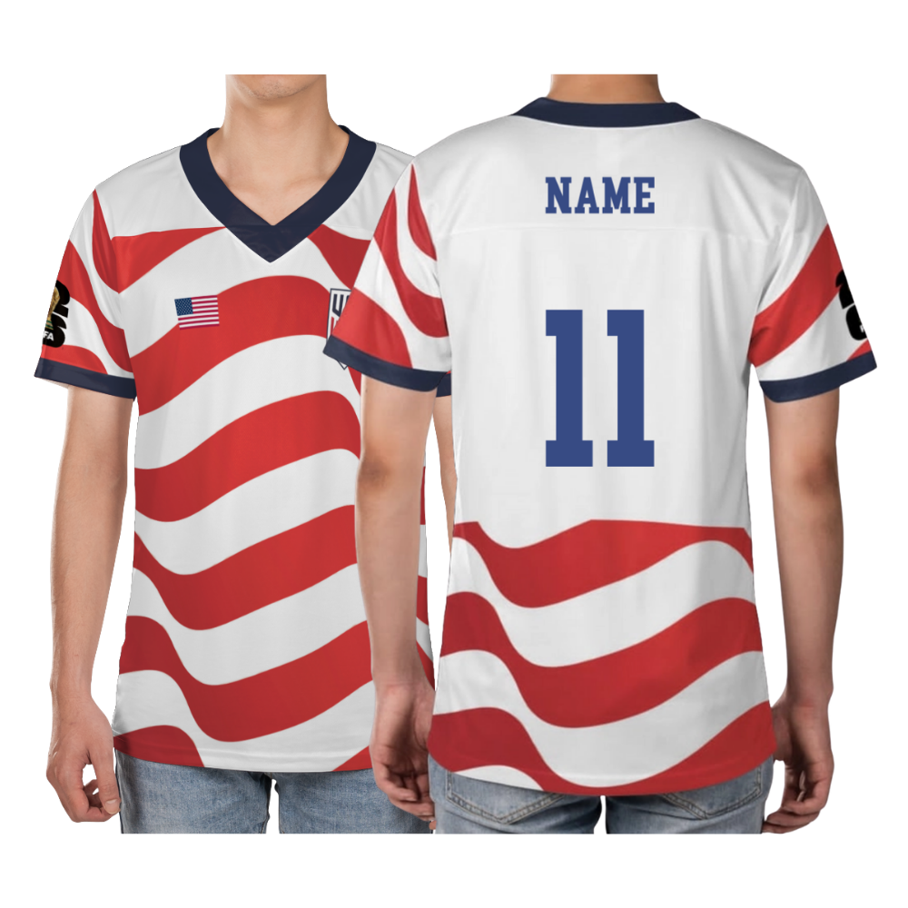USA Home Match Jersey 2026 – Patriotic Fan Shirt, Breathable Game Day Jersey for Soccer Lovers