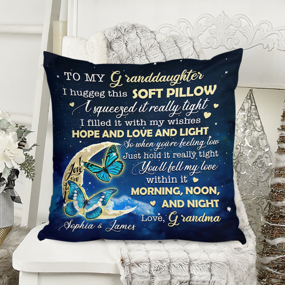 To My Daughter - Family Love - Custom Name Pillow - Family Gift