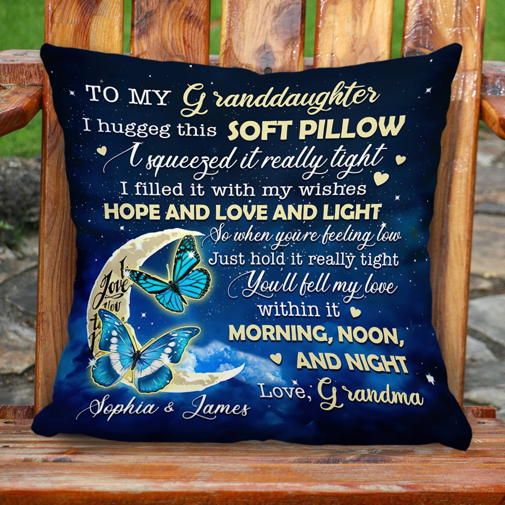 To My Daughter - Family Love - Custom Name Pillow - Family Gift