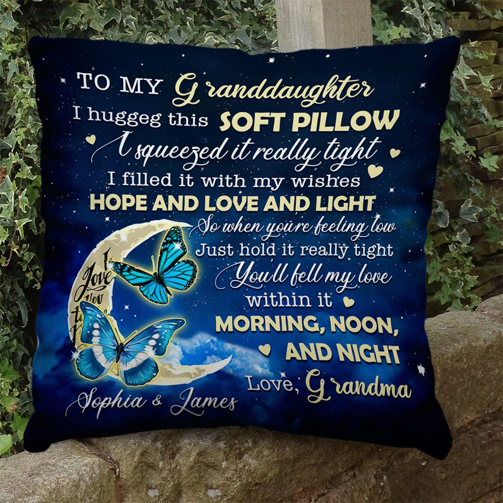 To My Daughter - Family Love - Custom Name Pillow - Family Gift