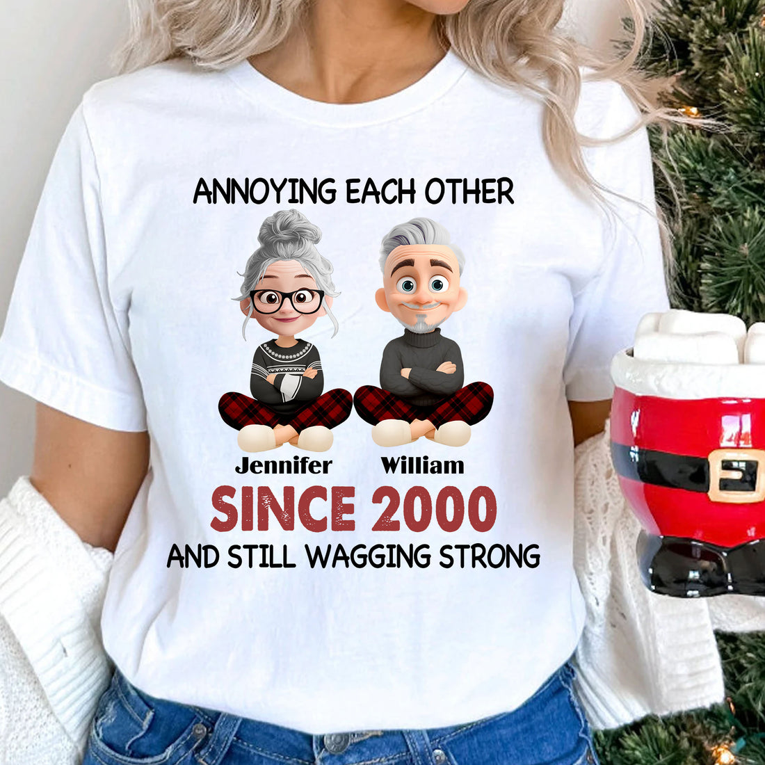 Annoying Each Other Since - Custom Name and Appearance Shirt - Personalized Custom T-shirt