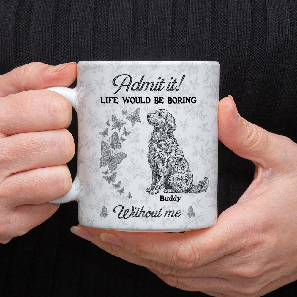 Dog Lover Mug - Pet Lover Gift - Personalized Custom Mug