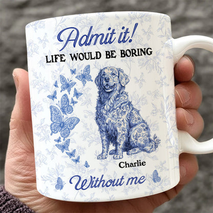 Dog Lover Mug - Pet Lover Gift - Personalized Custom Mug
