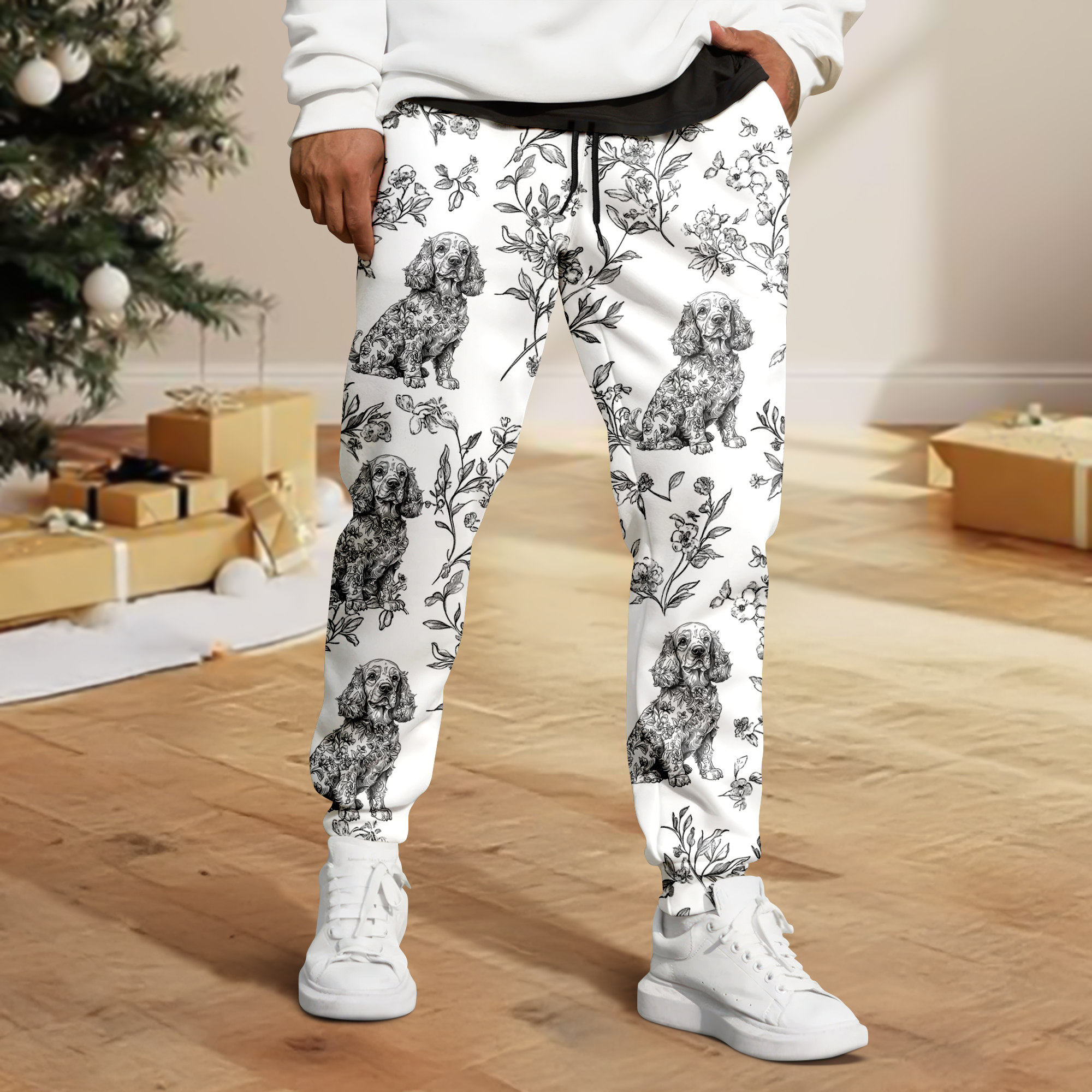 Dog Lover Clothing - Custom Pajama Pants -  Dog Lover Gift
