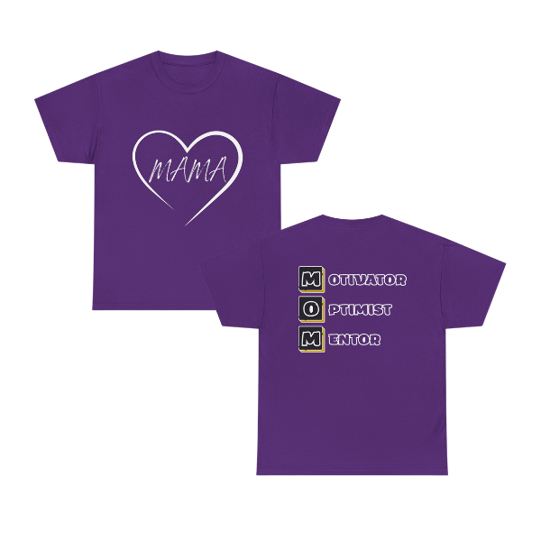 Mama Graphic T-Shirt – MOM Letter Design Unisex Heavy Cotton Tee | Mother’s Day Gift for Mom | Soft Casual Everyday Shirt