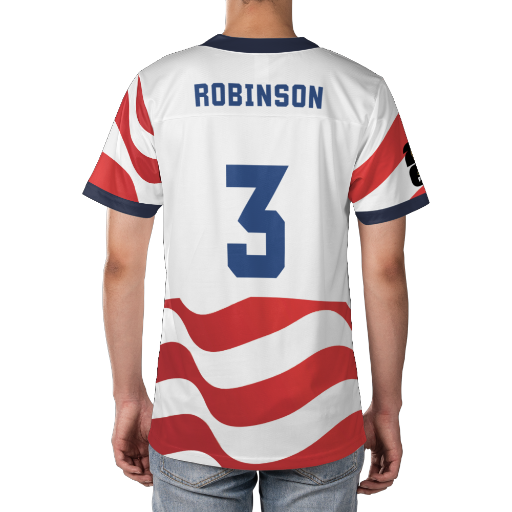 USA Home Match Jersey 2026 – Patriotic Fan Shirt, Breathable Game Day Jersey for Soccer Lovers