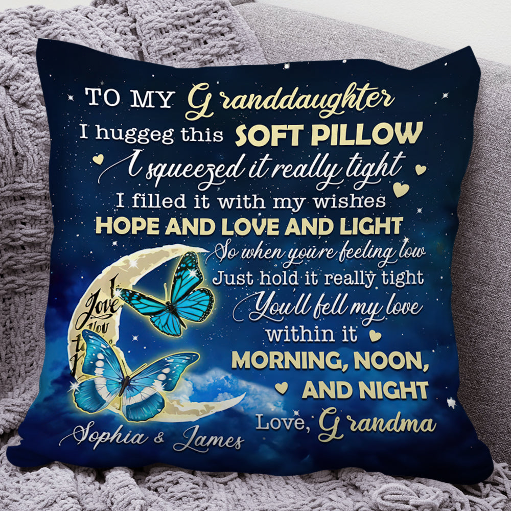 To My Daughter - Family Love - Custom Name Pillow - Family Gift