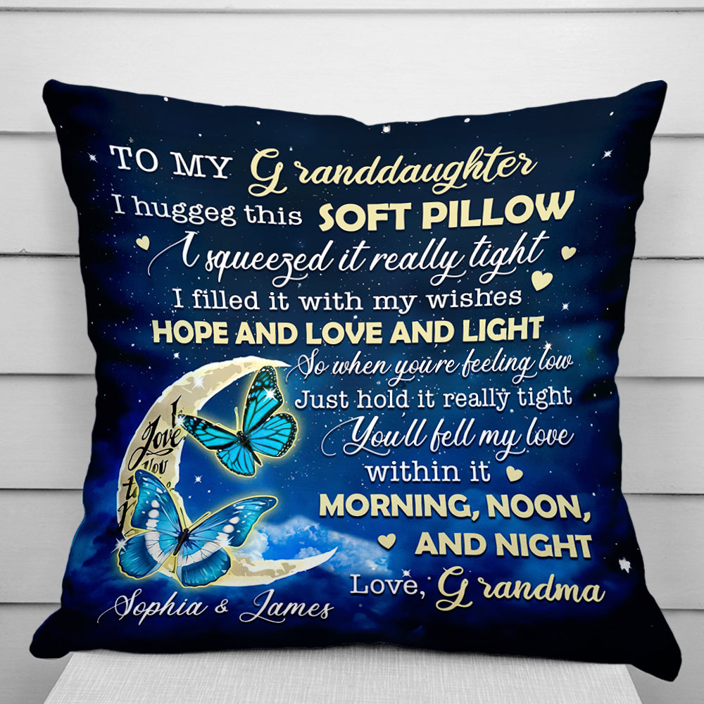 To My Daughter - Family Love - Custom Name Pillow - Family Gift