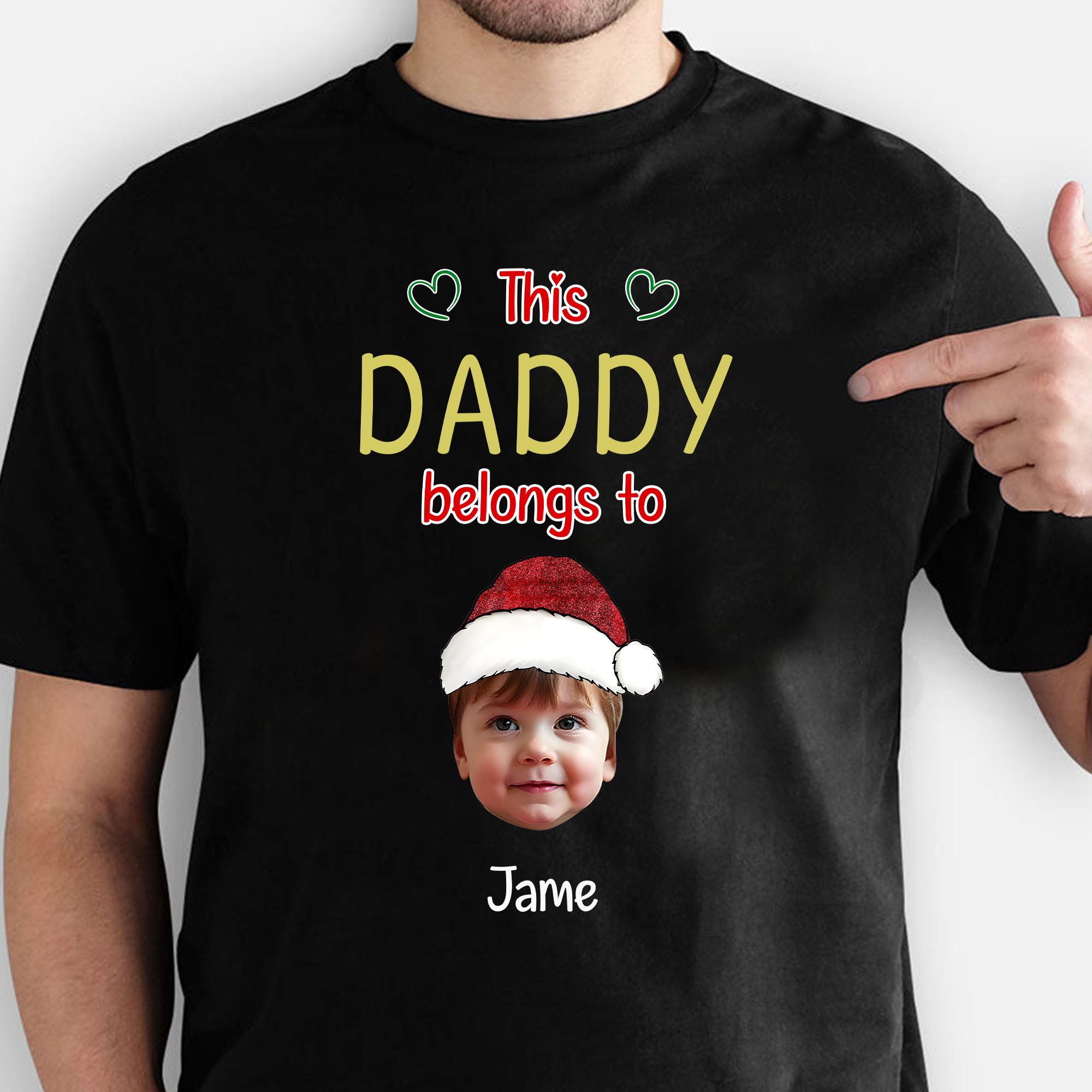 Custom Name Christmas Grandma Shirt - Personalized Shirt Custom T-shirt