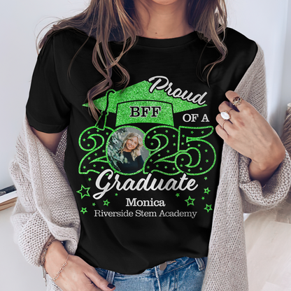 Class Of 2025 Custom Graduation Shirt Upload Photo T-shirt, Graduation Gift