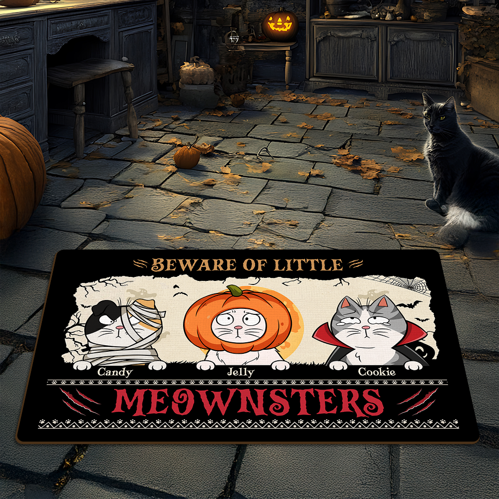 Pets Personalized Doormat – Welcome Mat for Home, Indoor Rug, Housewarming Gift